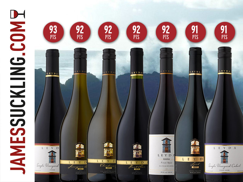Leyda Canelo Single Vineyard Syrah 2014 recibe 93 puntos en reporte de James Suckling