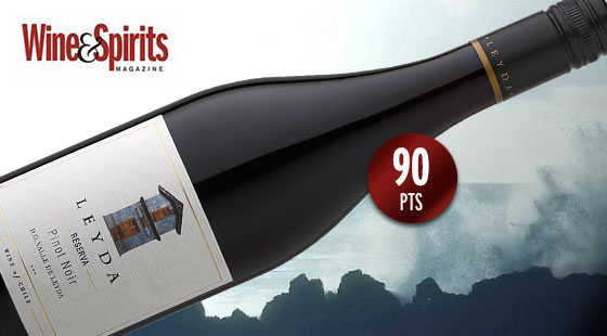 Leyda Reserva Pinot Noir amongst the “Top 100 Value Wines of the Year” in Wine & Spirits
