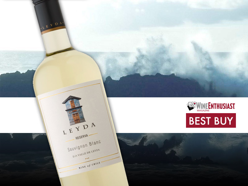 Leyda Reserva Sauvignon Blanc 2015 destaca con un Best Buy en Wine Enthusiast