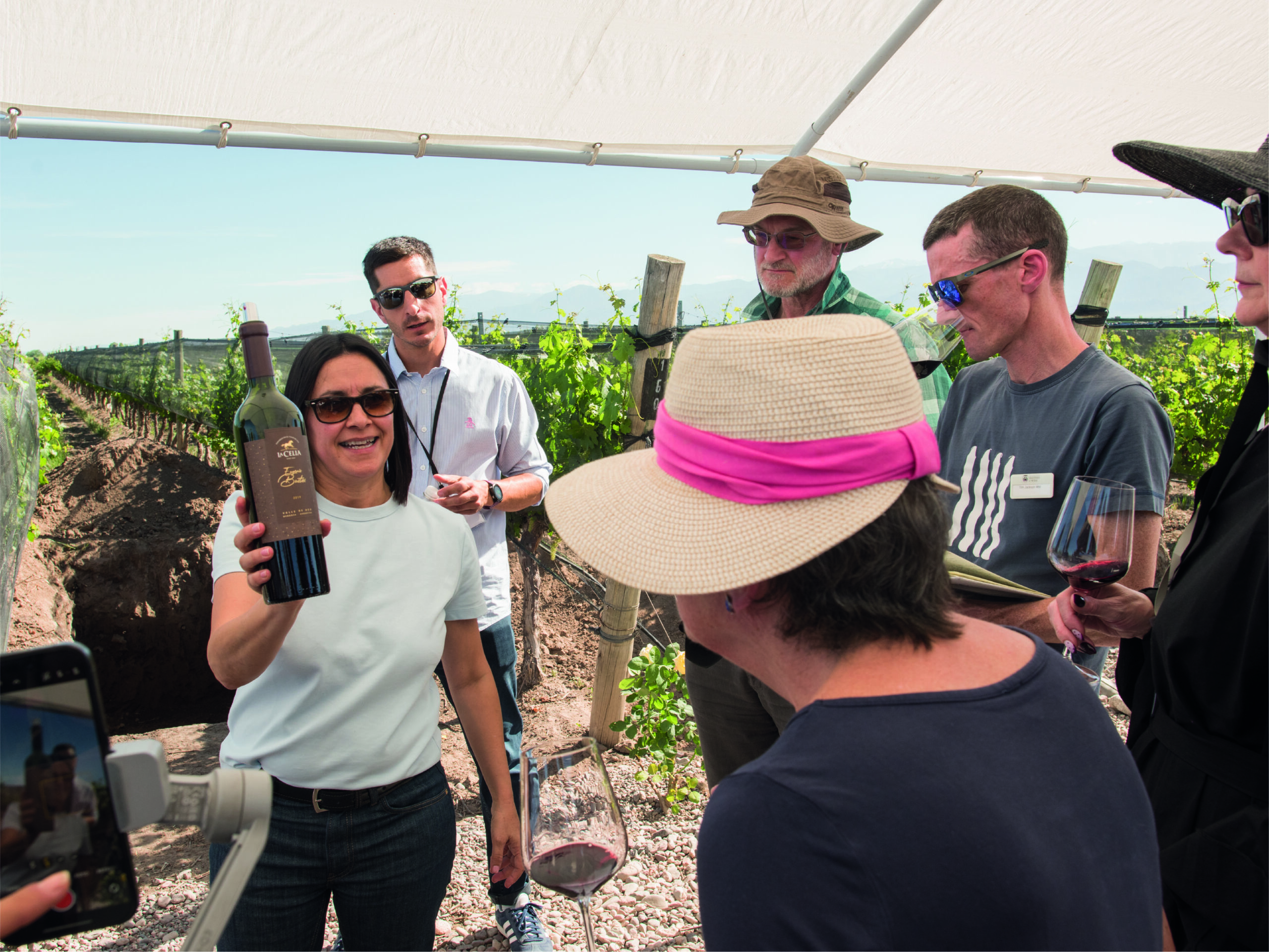 Finca La Celia fue sede de “Masters of Wine Trip to Argentina” en el Valle de Uco