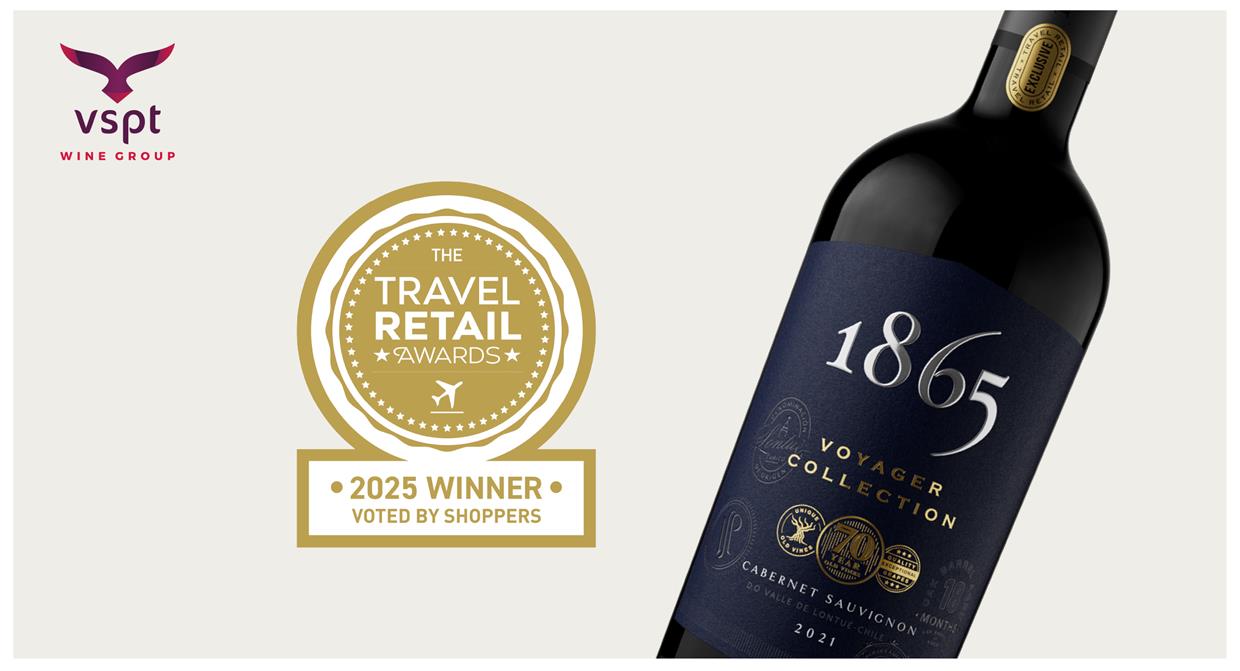 Voyager Collection 70-Year-Old Vines wins “Best Wine Product” at the Global Travel Retail Awards 2025